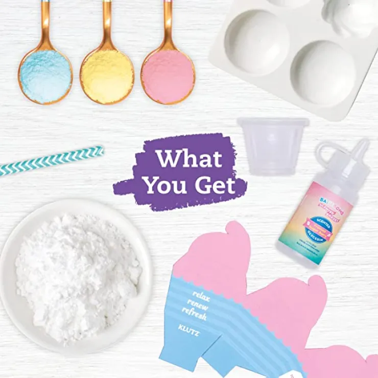 KLUTZ Make & Create | 8 Years+>Make Your Own Bath Bombs Scented Bakery