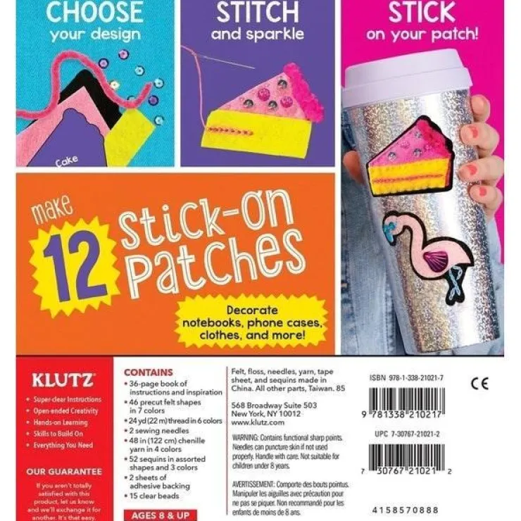KLUTZ Make & Create | 8 Years+>* Make Your Own Stick on Patches