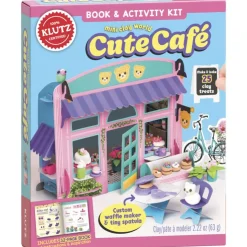 KLUTZ Make & Create | 8 Years+>Mini Clay World - Cute Cafe