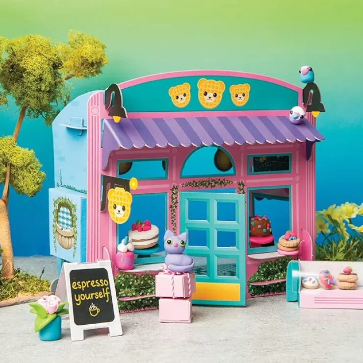 KLUTZ Make & Create | 8 Years+>Mini Clay World - Cute Cafe