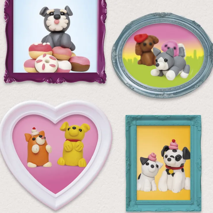 Klutz Make & Create | 8 Years+>Mini Clay World: Puppy Treat Truck