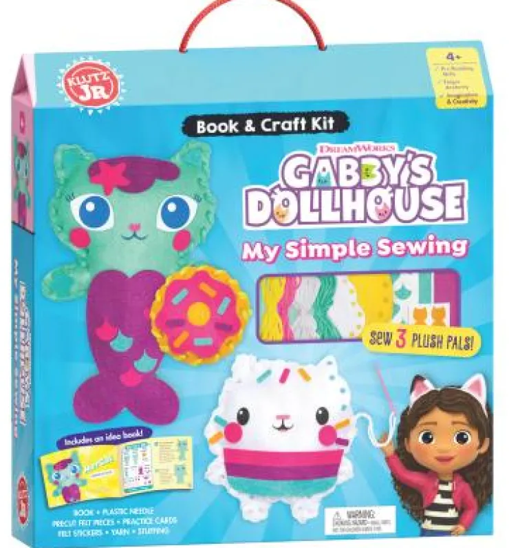 Klutz Make & Create | 8 Years+>My Simple Sewing - Gabby's Dollhouse*