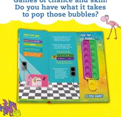 KLUTZ 6 Years+ | 8 Years+>* Pop It Challenge Activity Book