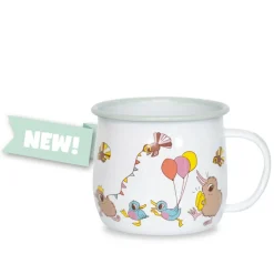 KUWI THE KIWI Cups, Plates & Cutlery>*Kuwi & Friends Enamel Cup