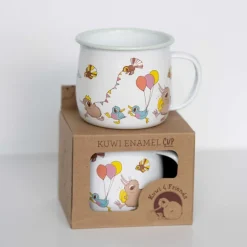KUWI THE KIWI Cups, Plates & Cutlery>*Kuwi & Friends Enamel Cup