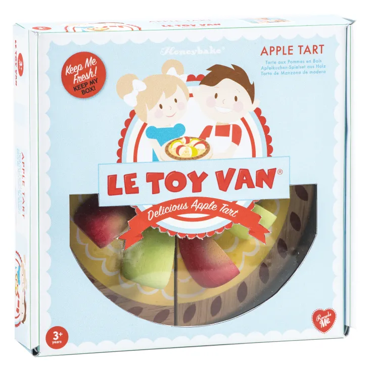 LE TOY VAN Pretend Play | Kitchen & Food>Apple Tart Wooden Playset'