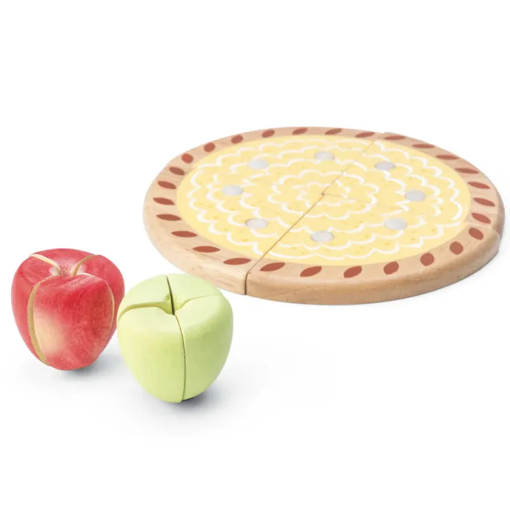 LE TOY VAN Pretend Play | Kitchen & Food>Apple Tart Wooden Playset'