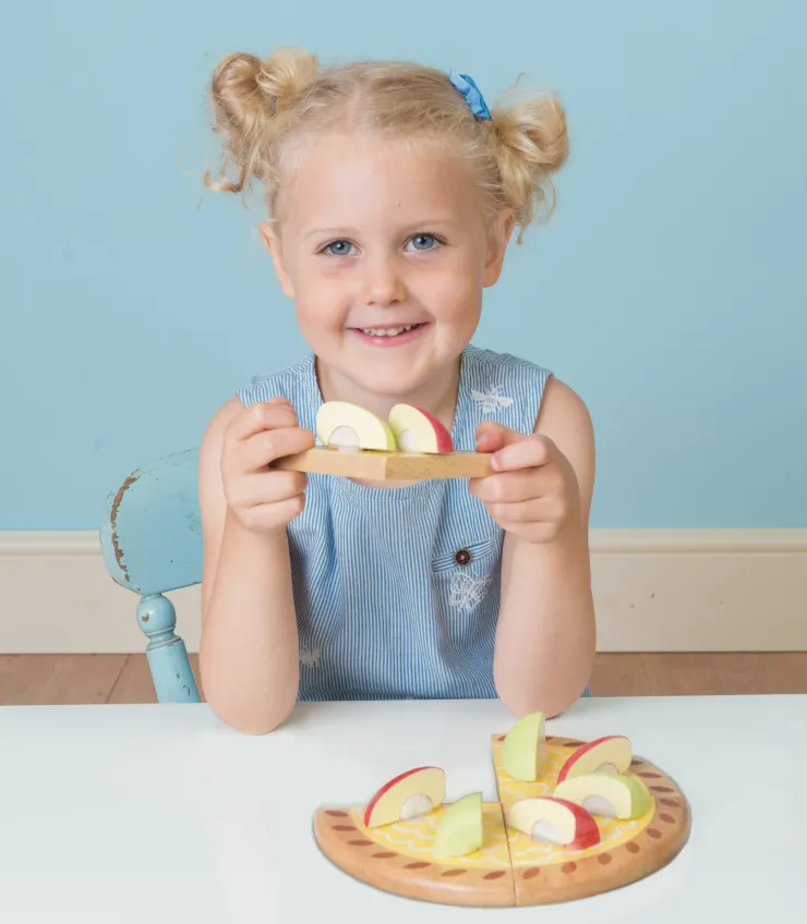LE TOY VAN Pretend Play | Kitchen & Food>Apple Tart Wooden Playset'
