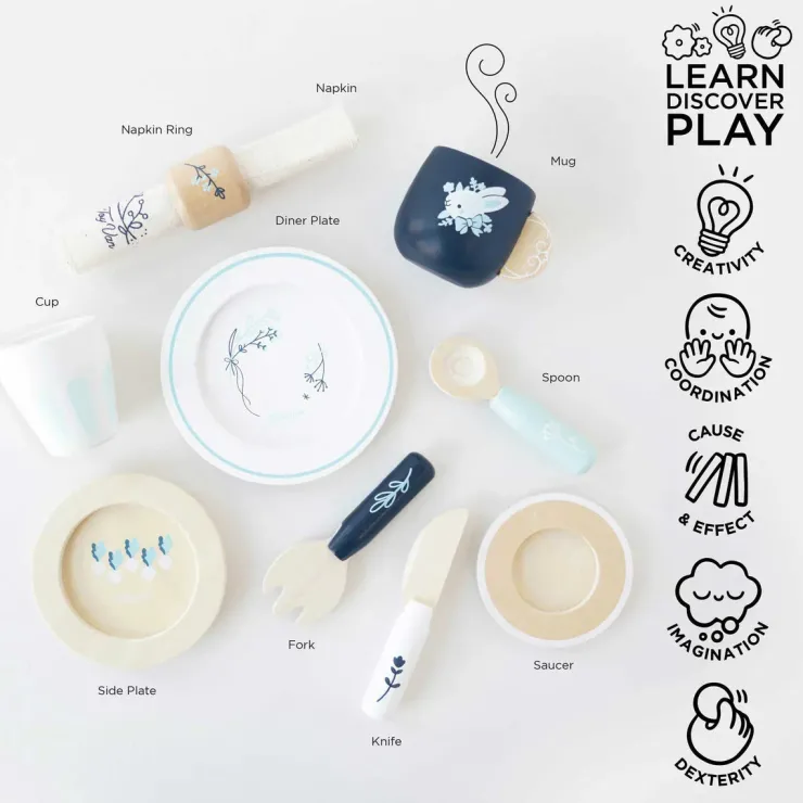 LE TOY VAN Pretend Play | Kitchen & Food>* Cutlery Dining Set
