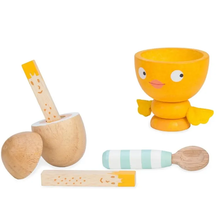 LE TOY VAN Pretend Play | Kitchen & Food>Egg Cup Set Chicky Chick'