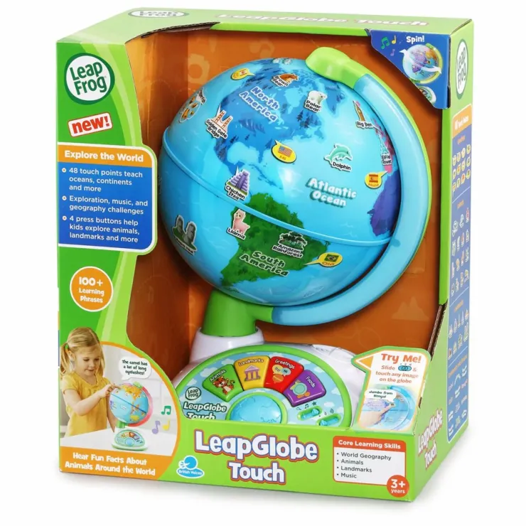 Leapfrog Early Development Toys | Electronic Learning Products>- LeapGlobe Touch