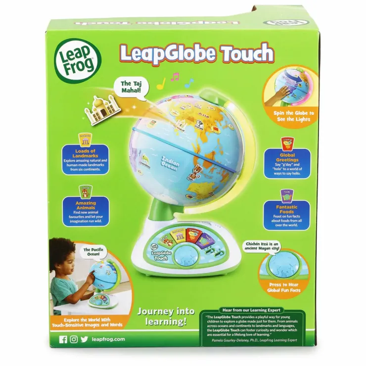 Leapfrog Early Development Toys | Electronic Learning Products>- LeapGlobe Touch