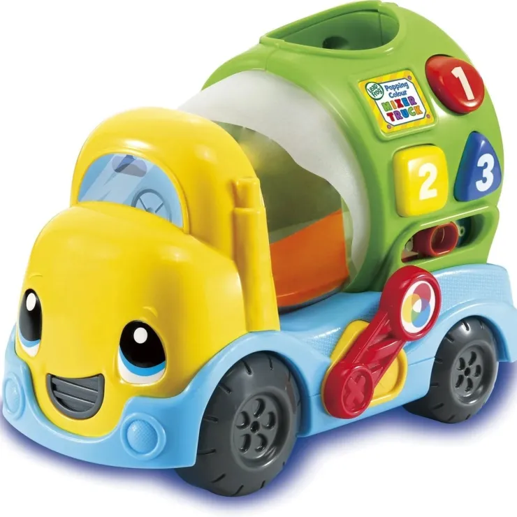 Leapfrog Early Development Toys | Electronic Learning Products>Popping Colour Mixer Truck