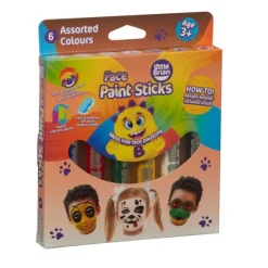 Little Brian Drawing, Colouring & Painting | Facepaint & Play Makeup>Face Paint Sticks - 6 pack