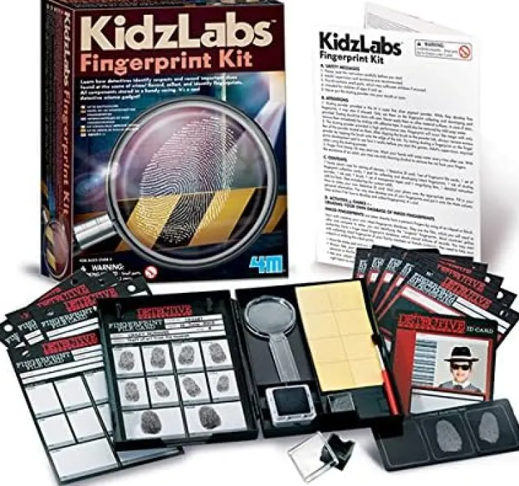 4M Science & Discovery | 8 Years+>KidzLabs Finger Print Kit