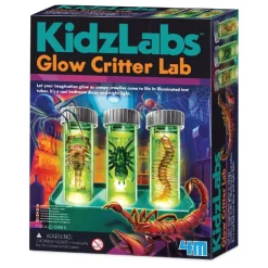 4M Science & Discovery | 5 Years+>KidzLabs Glow Critter Lab