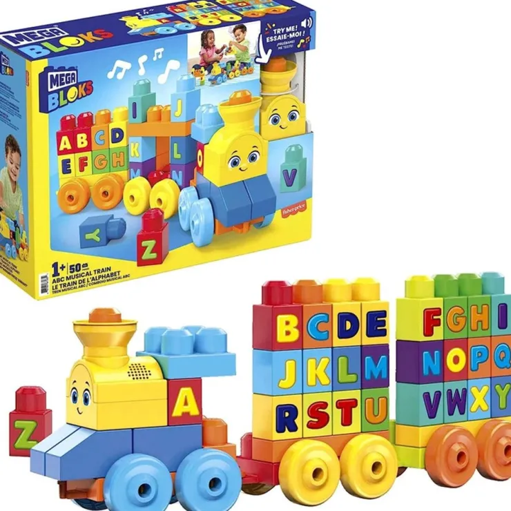 Mega Bloks Building Blocks | 12 Months+>ABC Musical Train