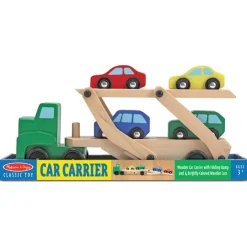 Melissa & Doug Wooden Toys | Transport Toys>Car Carrier