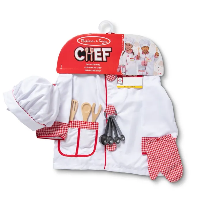 Melissa & Doug Pretend Play | Costume Sets>Chef Role Play Costume Set