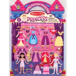 Melissa & Doug Stationary & Stickers | Books>Puffy Sticker Play Set - Princess