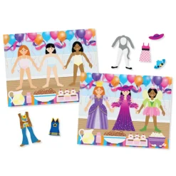 Melissa & Doug Stationary & Stickers | 3 Years+>Reusable Sticker Pad - Dress Up