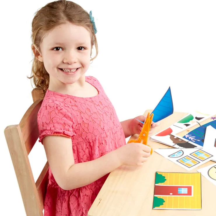 Melissa & Doug Stationary & Stickers | Early Development Toys>Scissor Skills Activity Pad