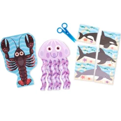 Melissa & Doug Stationary & Stickers | Early Development Toys>Sea Life Scissor Skills