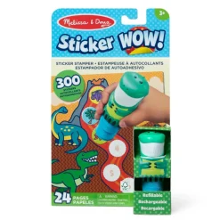 Melissa & Doug Stationary & Stickers | 3 Years+>Sticker WOW Activity Pad - Dinosaur