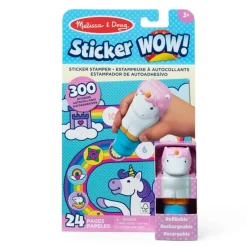 Melissa & Doug Stationary & Stickers | 3 Years+>Sticker WOW Activity Pad - Unicorn