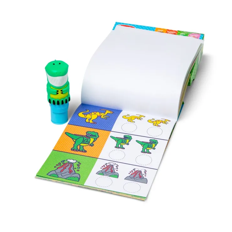 Melissa & Doug Stationary & Stickers | 3 Years+>Sticker WOW Activity Pad - Dinosaur