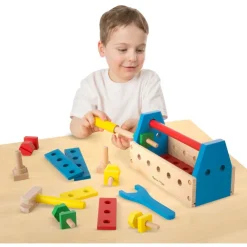 Melissa & Doug Pretend Play | Wooden Toys>Take-Along Tool Kit