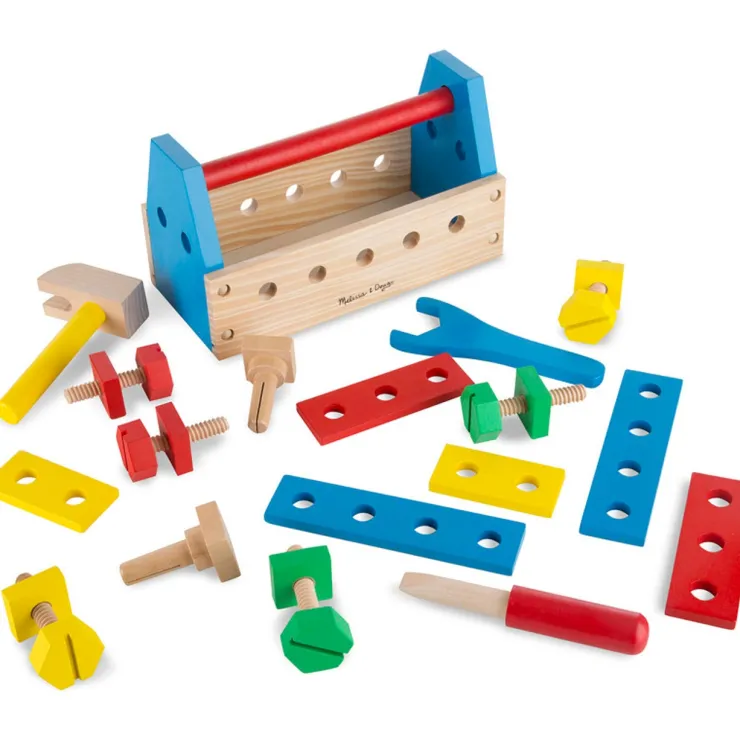 Melissa & Doug Pretend Play | Wooden Toys>Take-Along Tool Kit