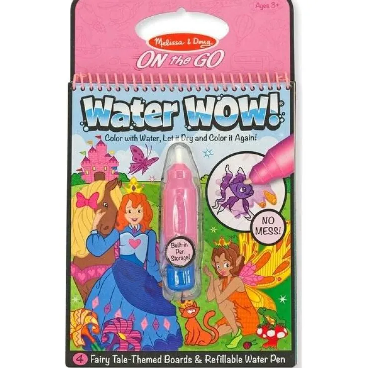 Melissa & Doug Drawing, Colouring & Painting | 3 Years+>Water Wow Pad - Fairy Tale