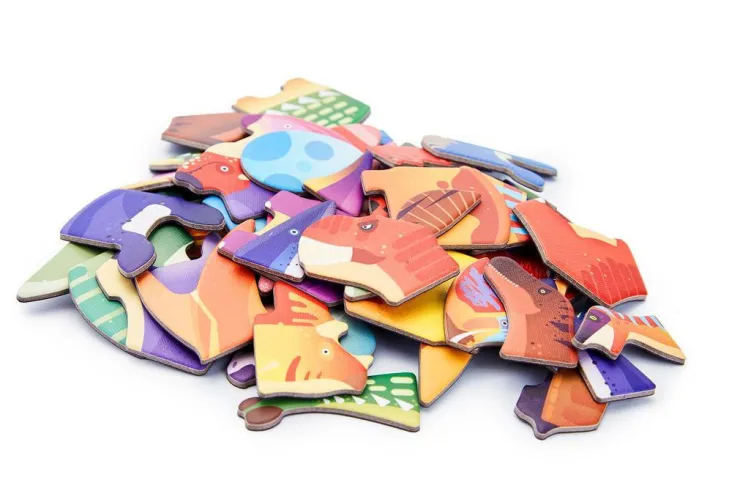MIEREDU Activities & Learning | Art Supplies>Magnetic Art Case - Dino World