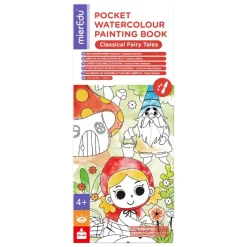 MIEREDU Drawing, Colouring & Painting | 3 Years+>Pocket Watercolour Painting Book - Classical Fairy Tales