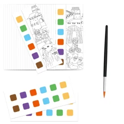 MIEREDU Drawing, Colouring & Painting | 3 Years+>Pocket Watercolour Painting Book - Travel Around The World