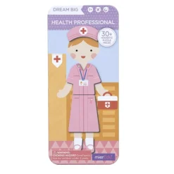 MIEREDU Jigsaw Puzzles | 3 Years+> Travel Magnetic Puzzle Box - Dream Big Series Health Professional