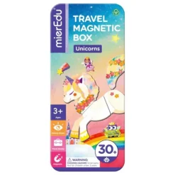 MIEREDU Jigsaw Puzzles | 4 Years+>Travel Magnetic Puzzle - Unicorns