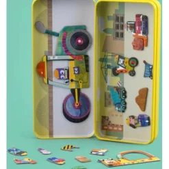 MIEREDU Jigsaw Puzzles>Travel Magnetic Puzzle Box - Trucks