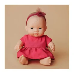 MINILAND Dolls | 12 Months+>My Friends & Me Asian Girl Baby Doll 21cm