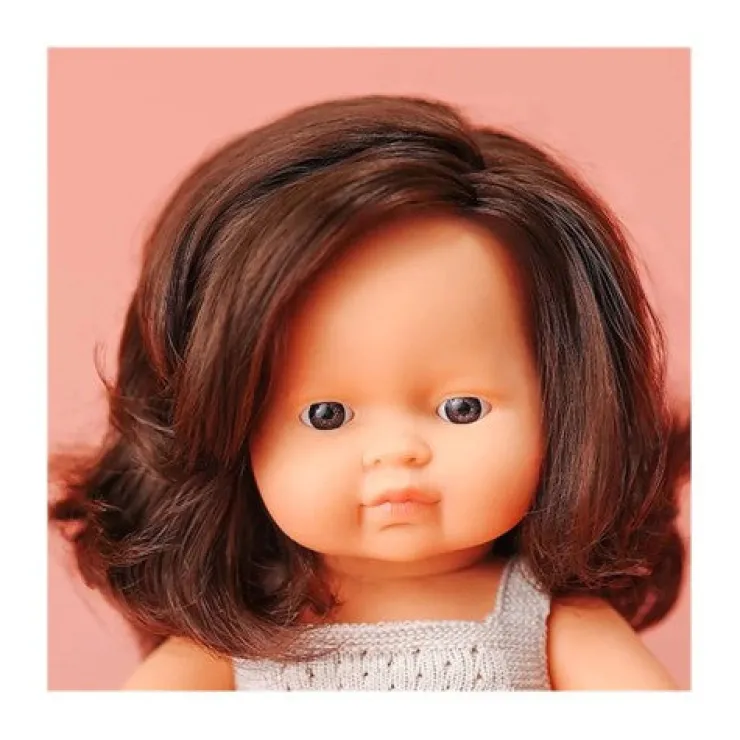 MINILAND Dolls | 3 Years+>My Friends & Me Baby Doll Brown Hair Girl 38cm