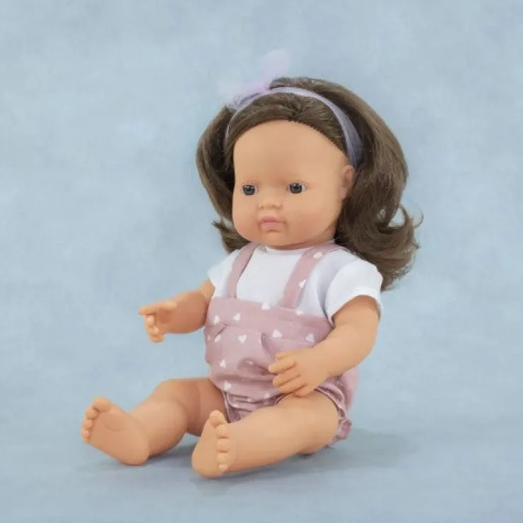 MINILAND Dolls | 3 Years+>My Friends & Me Baby Doll Brown Hair Girl 38cm