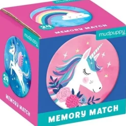 Mud Puppy Toddler Games | 3 Years+>Mudpuppy Mini Memory Match Game - Unicorn
