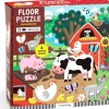 Mud Puppy Jigsaw Puzzles | 2 Years+>Mudpuppy 25pc Floor puzzle - Farm Friends