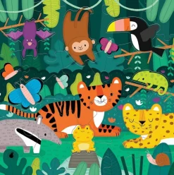 Mud Puppy Jigsaw Puzzles | 2 Years+>Mudpuppy 25pc Floor puzzle - Rainforest