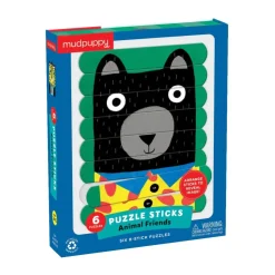 Mud Puppy Jigsaw Puzzles | 3 Years+>Mudpuppy Puzzle Sticks - Animal Friends^