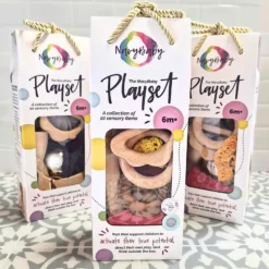 Navy Baby Wooden Toys | Activities & Learning>Playset - Sensory 10 piece