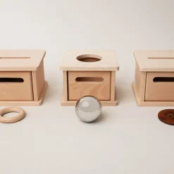 Navy Baby Activities & Learning | Wooden Toys>Posting Box with Parts