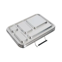 Nestling Lunchboxes>Stainless Steel Bento Box