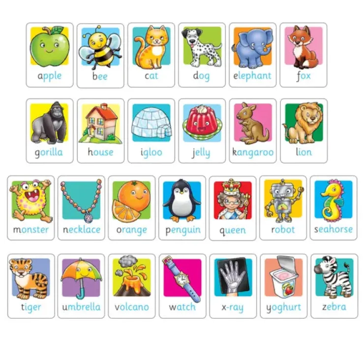 Orchard Toys Early Development Toys | Toddler Games>Alphabet Flashcards